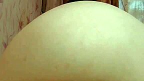 Skinny Russian slut in stockings dirty talks while fingering gaping pussy and ass close-up