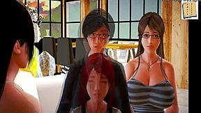 Does new stepfamily 104 hide cougar's big ass teasing teen's huge tits?