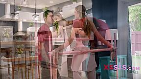 Tutu Tied Deep: Flexible Step Sis Della Cate Ravaged by Arin Jones