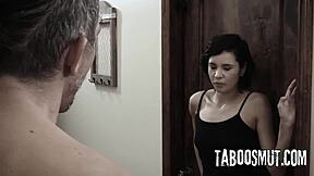 Pervy Boss Deflowers Petite Virgin Babysitter with Monster Cock