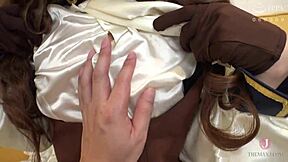 HD Poison Cosplay Girl Masturbates, Groped, and Creampied in Pussy!