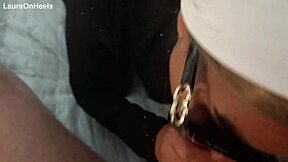 imagine that milf's pov deepthroat ending in hot cumshot glasses on