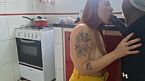 vizinha's daughter takes cock in tight pussy and ass