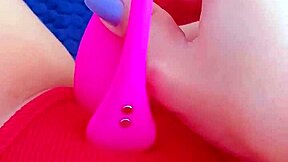 Gorgeous Asian Teen's Pink Pussy Lovense Lush Orgasms