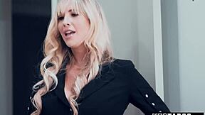 big boobs milf boss seduces stepdaughter teen 😍 face sits licks pussy tribs hard!!