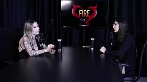 melina khalifa loves fingering before bed on sheer red