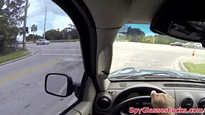 busty amateur teen deepthroats then fucks bent over pov