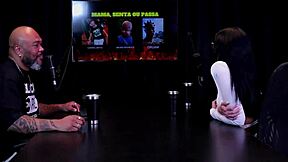 morena safada strips showing tits and pussy after game answers - leticia braga on sheer red