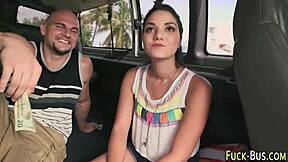 Amateur Babe Drops Panties For Monster COCK Handjob In Public Outdoors!