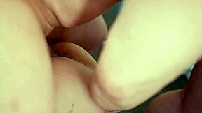 Two Cute Teens Nailed Hard by Monster Cock in Wild Threesome