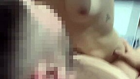 pervy stepdad rips skinny 18yo stepdaughter's ass without warning doggystyle