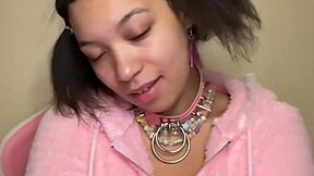 stepdaughter practicing deepthroat on older man's cock... wants more?