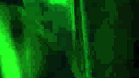 dark-haired teen dominated hard at the mansion party