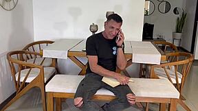 what if two petite shaved stepsisters ride stepdad's monster cock in secret threesome cumswap?