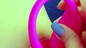 Gorgeous Asian Teen's Pink Pussy Lovense Lush Orgasms