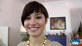 damn that nasty 19yo milf's big ass takes deep anal breeding like a pro, riding cowgirl then doggystyle till she squirts wet pussy everywhere 😈🍑💦