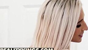 Abella Danger Bound for Big Cock Birthday Blowjob and Fuck