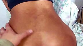 stepdaughter huge ass bent over anal doggystyle rough black