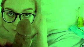 Skinny Blonde Stepdaughter Fucks Before Class POV