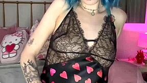 petite e-girl teen anal dildo vibes panties to orgasm