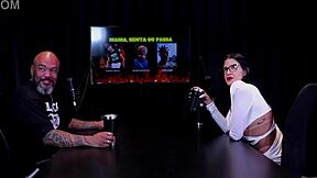 morena safada strips showing tits and pussy after game answers - leticia braga on sheer red