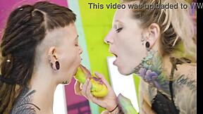 alt girl strap-on pounds shy petite teen pussy hard 😈🍆