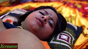 watch me and my friend take turns on indian wife's pussy