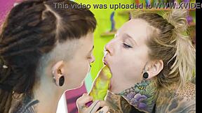 alt girl strap-on pounds shy petite teen pussy hard 😈🍆