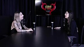 melina khalifa loves fingering before bed on sheer red