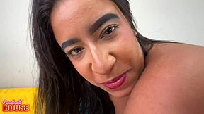 essa morena casada begs for the biggest cock in her ass during ménage?