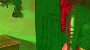 wear this harness slut or no wet pussy fuck - milf dominatrix squirts hard