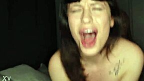These three wizards stuff their wands deep into mia stone's tight pussy for a magical double penetration