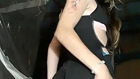 Bonneyuwu gótica culona dances sexy chiquita 🔥🍑