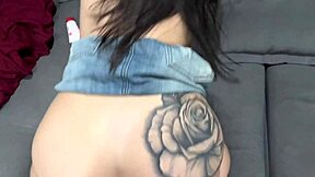 My boyfriend calls stepdad to fuck my wet pussy together