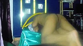 Boring movie turns into hot homemade fuck