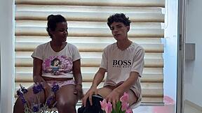 stepmom catches me deflowering stepsis then fucks me hard