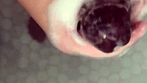 asian teen worships stepdad's huge black cock as first time tight pussy slut for daily cum