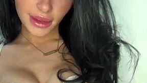 horny american exchange student gf squirts toys pov webcam fun 😍🔥