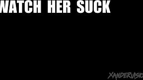 Ivana hyde in lingerie spits on cock during steamy sauna massage suck