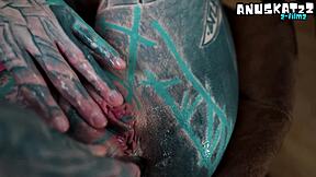 Tease My Skinny Goth Ass Gape Before You Thrust Deep Steel Toy Inside