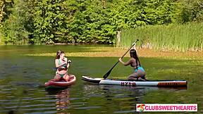 ClubSweethearts' Three Girls Ravish One Lucky Guy