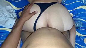 hijastra rides padrastro's big cock big tits pussy hardcore creampie