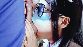 pinay college slut sloppy deepthroats construction worker cock