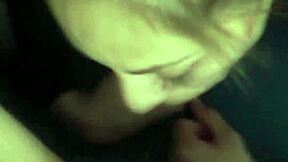 watch candie cross SLURP my ass on the couch she's so submissive