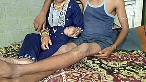 Amrita bhabhi fucked hard at night in bedroom