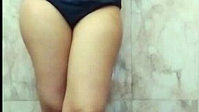 girlfriend craves my dick in bathroom for dirty hindi homemade sex talk