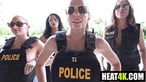 The Beat Cops: Reverse Anal Gangbang - Luke Longly, Cory Chase, Amiee Cambridge, Melanie Hicks, Rae West, Bree Brooks