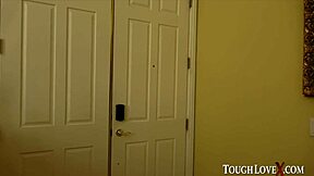 Toughlovex Asian Teen Jade Kush Gets Hard Sexorcism with Choking Deepthroat