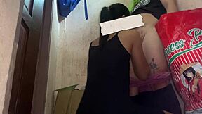 pinay senior high sneaks exboyfriend home again for wild backyard fun 😏🔥🍑