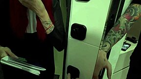 She joins sect for public anal sex with his big cock